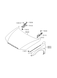 663203L000-PANEL ASSY-FENDER RH