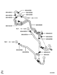 7805A123-HOSE,HEATER PIPING