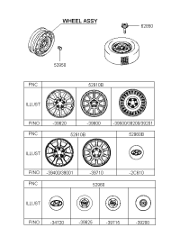 5291039710-WHEEL ASSY-ALUMINIUM