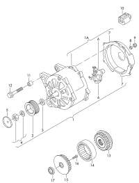 021903119L-V sprocket w/freewhee: