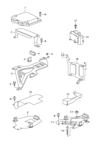 7L0907645A-BRACKET-CONTROL