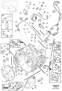 8636195-**Drive rod seal