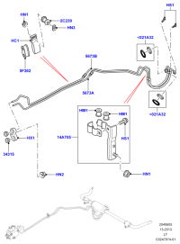 RQB500313-PIPE-EGR COOLER *