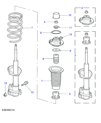 RPS10001L-Cap-noise isolator damper assembly