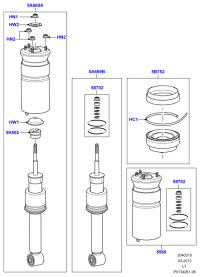 RPD501020-SHOCK ABSORBER FRONT LH/L538