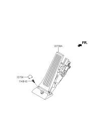 32700D4200-PEDAL ASSY-ACCELERATOR