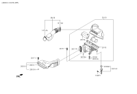 28110C1100-CLEANER ASSY, AIR