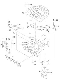 2831038007-MANIFOLD ASSY-INTAKE
