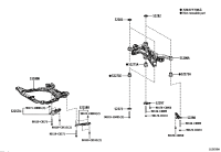 512060R070-MEMBER SUB-ASSY, REAR SUSPENSION