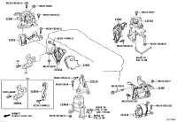 12361F0070-ENGINE MOUNTING