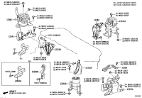 12305F0130-INSULATOR SUB-ASSY, ENGINE MOUNTING, RH