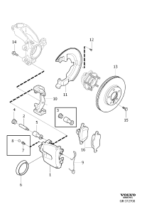 31341643-Brake disc kit CH -22948