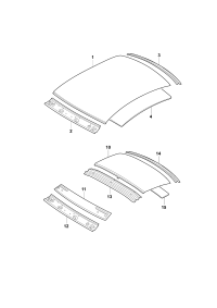 3V5817111A-Models for panorama roof mounting##