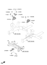 21810F9500-BRACKET ASSY-ENGINE MTG