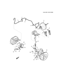96626135-Pipe set, brake