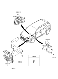 954402D740-T/M CONTROL UNIT