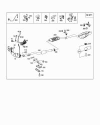 2711401308-HOSE,BY PASS RADIATOR-C(W204)