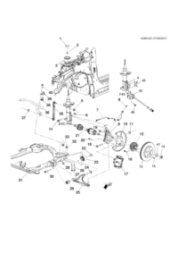 84248227-Bush, lower control arm