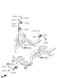 218103X000-BRACKET ASSY-ENGINE MTG
