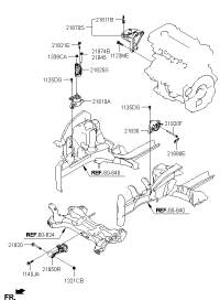 218104V000-BRACKET ASSY-ENGINE MTG
