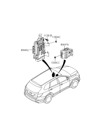 954403BGL0-T/M CONTROL UNIT