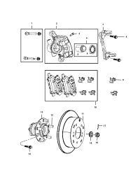 5191271AC-PAD KIT, REAR DISC BRAKE