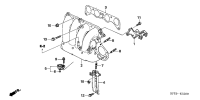 16411RFEJ10-Stay comp., throttle cable