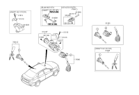95430B3550-TX ASSY-KEYLESS ENTRY