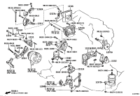 1231120060-BRACKET, ENGINE MOUNTING, FRONT(FOR TRANSVERSE ENGINE)