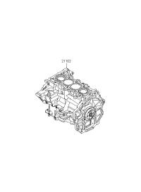 211022BB00-ENGINE ASSY-SHORT