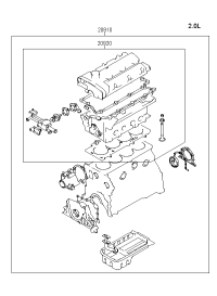 2091023C30-GASKET KIT-ENGINE OVERHAUL
