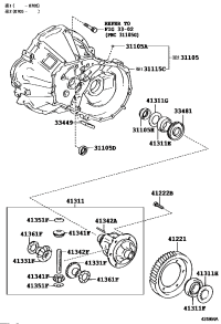 3110502080-Case sub-assy, transaxle (MTM)