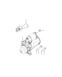50050087-Engine starter