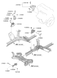 21810O1000-BRACKET ASSY-ENGINE MTG