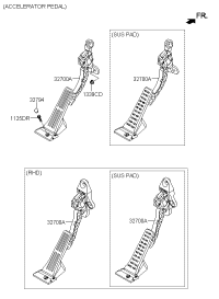 327002P220-PEDAL ASSY-ACCELERATOR