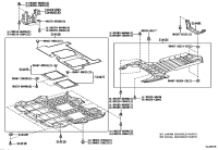 5144953030-BRACKET, ENGINE UNDER COVER AIR GUIDE