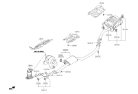 286502P500-MUFFLER ASSY-CTR(FRONT)