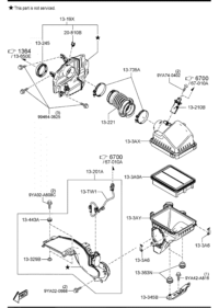 HF4013221-HOSE-AIR INTAKE
