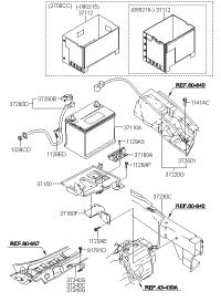 371122D000-Insulator, battery