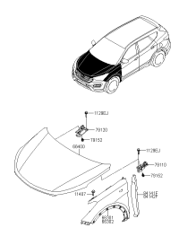 663102W000-PANEL ASSY-FENDER LH