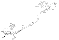 286100Q010-MUFFLER ASSY-FRT