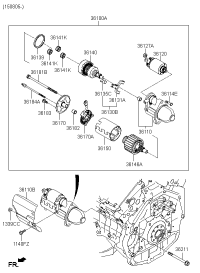 361003C260-STARTER ASSY