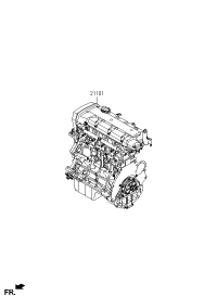 2110123D23-ENGINE ASSY-SUB
