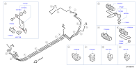 17528JN00B-Bracket-fuel tube