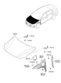 66310S7000-Panel-fender, lh