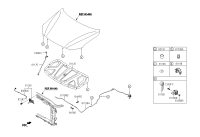 81190F2000-CABLE ASSY-HOOD LATCH RELEASE