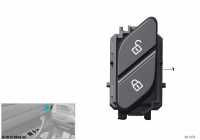 61319320641-Center lock, switch, rh/lh