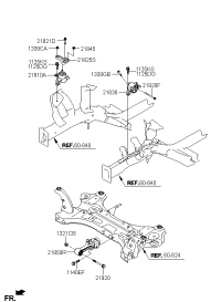 21830H7100-BRACKET ASSY-TRANSAXLE MTG