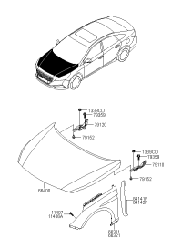 66311E6000-Panel-fender, lh