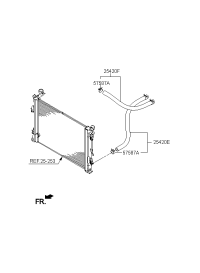 25420C1000-HOSE-OIL COOLER